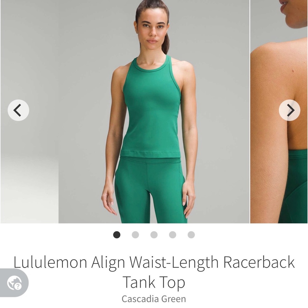 Lululemon Align Racerback Tank Top - 8